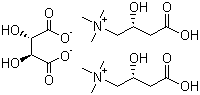 L-Carnitine-L-tartrate  molecular structure (CAS 36687-82-8)