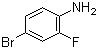 CAS # 367-24-8, 4-Bromo-2-fluoroaniline