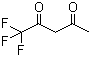 structure of CAS# 367-57-7, 1,1,1-三氟-2,4-戊二酮