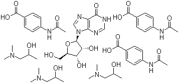 structure of CAS# 36703-88-5, Isoprinosine