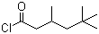 structure of CAS# 36727-29-4, 3,5,5-Trimethylhexanoyl chloride