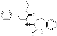 CAS # 367909-45-3, (alphaS)-alpha-[[(3S)-2,3,4,5-Tetrahydro-2-oxo-1H-1-benzazepin-3-yl]amino]benzenebutanoic acid ethyl ester