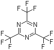 structure of CAS# 368-66-1, 2,4,6-Tris(trifluoromethyl)-1,3,5-triazine
