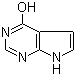 structure of CAS# 3680-71-5, Pyrrolo[2,3-d]pyrimidin-4-ol