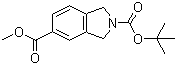 structure of CAS# 368441-44-5, N-(叔丁氧羰基)-5-(甲氧羰基)异吲哚啉