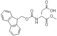 CAS # 368443-82-7, N-[(9H-Fluoren-9-ylmethoxy)carbonyl]-D-aspartic acid 1-methyl ester