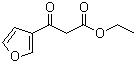 structure of CAS# 36878-91-8, beta-氧代-3-呋喃丙酸乙酯