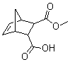 structure of CAS# 36897-94-6, 5-降冰片烯-2,3-二甲酸单甲酯