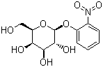 structure of CAS# 369-07-3, 2-硝基苯-beta-D-半乳糖苷