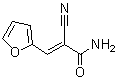 CAS # 3695-90-7, alpha-Cyano-2-furanacrylamide, NSC 660165, 2-Cyano-3-(2-furanyl)-2-propenamide