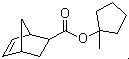 CAS 登录号：369648-89-5, 5-降冰片烯-2-羧酸 (1'-甲基环戊基)酯