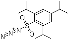 structure of CAS# 36982-84-0, 2,4,6-三异丙基苯磺酰叠氮化物