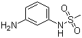 structure of CAS# 37045-73-1, N-(3-Aminophenyl)methanesulfamide