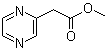 structure of CAS# 370562-35-9, 2-吡嗪乙酸甲酯