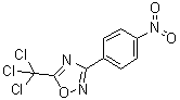 CAS 登录号：3706-61-4, 3-(4-硝基苯基)-5-(三氯甲基)-1,2,4-恶二唑
