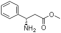 structure of CAS# 37088-66-7, Methyl (S)-3-amino-3-phenylpropanoate