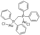 CAS # 37095-27-5, [mu-Bis(diphenylphosphino)methane]dichlorodigold, (mu-Bis(diphenylphosphino)methane)bis(chlorogold)