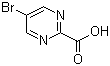 structure of CAS# 37131-87-6, 5-溴嘧啶-2-羧酸