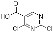 2,4-Dichloropyrimidine-5-carboxylic acid molecular structure (CAS 37131-89-8)