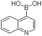 structure of CAS# 371764-64-6, Quinoline-4-boronic acid