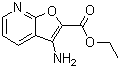 structure of CAS# 371945-06-1, 3-氨基呋喃并[2,3-b]吡啶-2-羧酸乙酯