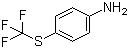 CAS # 372-16-7, 4-(Trifluoromethylthio)aniline, 4-Aminophenyltrifluoromethylsulfide