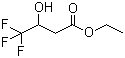 structure of CAS# 372-30-5, 3-羟基-4,4,4-三氟丁酸乙酯