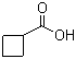 structure of CAS# 3721-95-7, Cyclobutanecarboxylic acid