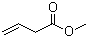 Methyl 3-butenoate molecular structure (CAS 3724-55-8)
