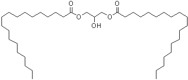 structure of CAS# 372490-74-9, 1,1'-(2-羟基-1,3-丙烷二基)双十九烷酸酯
