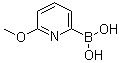 structure of CAS# 372963-51-4, B-(6-Methoxy-2-pyridinyl)boronic acid