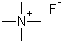 structure of CAS# 373-68-2, 四甲基氟化铵