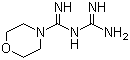 structure of CAS# 3731-59-7, 吗啉胍