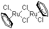 structure of CAS# 37366-09-9, 二氯苯基钌(II)二聚体