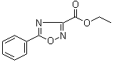 structure of CAS# 37384-62-6, 5-苯基-1,2,4-恶二唑-3-羧酸乙酯