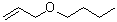 Butyl allyl ether molecular structure (CAS 3739-64-8)