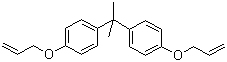structure of CAS# 3739-67-1, Bisphenol A bisallyl ether