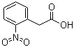 structure of CAS# 3740-52-1, 2-Nitrophenylacetic acid