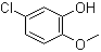 structure of CAS# 3743-23-5, 2-羟基-4-氯苯甲醚