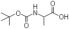 CAS # 3744-87-4, Boc-DL-alanine, N-tert-Butoxycarbonyl-DL-alanine