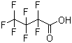 structure of CAS# 375-22-4, Heptafluorobutyric acid
