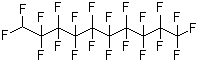 structure of CAS# 375-97-3, 1H-Perfluorodecane