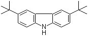 structure of CAS# 37500-95-1, 3,6-Di-tert-butylcarbazole