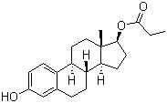 structure of CAS# 3758-34-7, beta-Estradiol 17-propionate