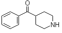 structure of CAS# 37586-22-4, 4-苯甲酰基哌啶
