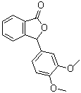CAS 登录号：37618-00-1, 3-(3,4-二甲氧基苯基)-1(3H)-异苯并呋喃酮