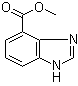 CAS # 37619-25-3, Methyl 4-benzimidazolecarboxylate, Methyl 3H-benzimidazole-4-carboxylate