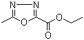 structure of CAS# 37641-36-4, 5-甲基-1,3,4-噁二唑-2-羧酸乙酯