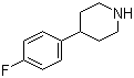 structure of CAS# 37656-48-7, 4-(4-氟苯基)哌啶