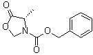 structure of CAS# 37661-60-2, (4S)-4-甲基-5-氧代-1,3-恶唑烷-3-羧酸苄酯